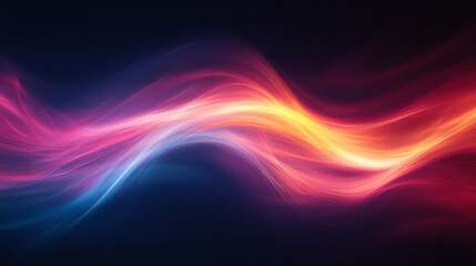 Poster - An abstract digital artwork featuring flowing geometric shapes, dynamic lines, and contrasting shades against a black background, symbolizing modernity, transformation, and complexity.

