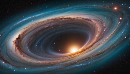 Wall Mural - cosmic symphony: a vibrant supernova and nebula canvas