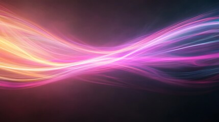 Aufkleber - A striking image showcasing a vibrant explosion of multicolored light streaks.