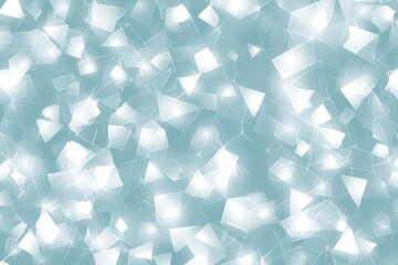 Poster - Light and Bright Abstract Background with Textured Geometric Shapes