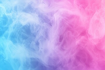 Wall Mural - vibrant pink and blue smoke abstract background with soft swirls