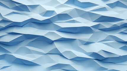 Poster - Soft Blue Abstract Background with Three-Dimensional Textures