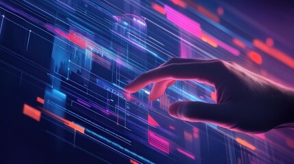 Poster - virtual Gantt chart, adjusting project timelines, tasks, and progress updates
