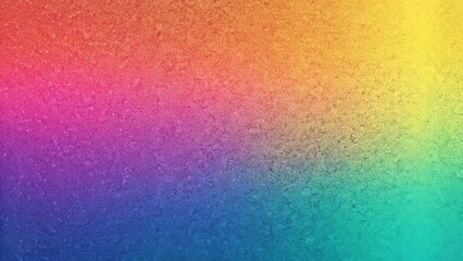 Aufkleber - A colorful background with a rainbow