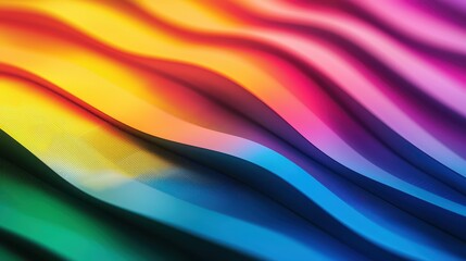 Poster - Abstract Patterns of Semiconductor Wafer Concept, Abstract Crisscross Patterns on a Colorful Semiconductor Wafer Surface