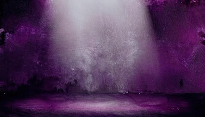 Aufkleber - dramatic purple textured background with light rays creating soft gradient, ideal for creative designs and visuals