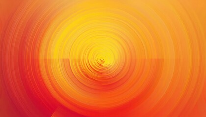 Leinwandbilder - vibrant swirling orange and yellow abstract spiral pattern, circular motion, warm tones, modern art, energy flow, dynamic design