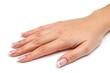 © Jakiya Graphics - woman hands with manicure on white background
