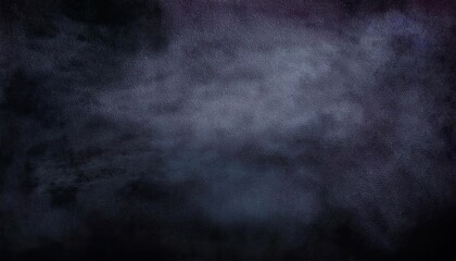 Poster - dark textured background with misty fog, atmospheric deep tones, smoky gradient for design, artistic wall backdrop