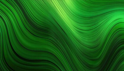 Aufkleber - abstract green wavy texture with thin lines, graphic background for design, wallpaper, and modern projects