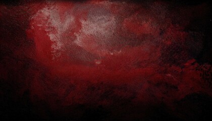 Poster - textured dark red and black abstract painting with smooth gradient, ideal for modern art decor and graphic design
