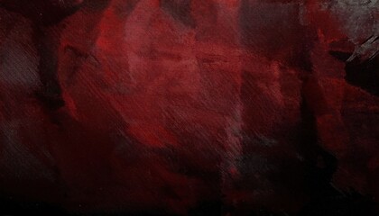 Poster - textured dark red and black abstract painting with smooth gradient, ideal for modern art decor and graphic design