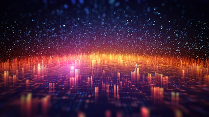 Poster - Communication Network and Big Data Visualization in a Digital World