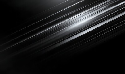 Poster - Abstract image with blurred lines and a dark background, suggesting motion and speed. The effect suggests rapid motion or a journey.

