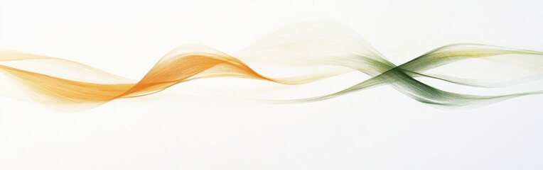 Leinwandbilder - Swirling pencil strokes on a white background create an abstract art piece highlighting movement and color dynamics