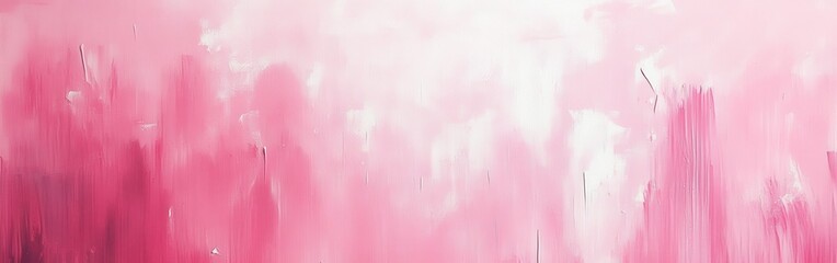 Aufkleber - Soft pastel pink abstract art piece with a calming, monochromatic design ideal for interior decoration