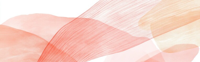 Poster - Elegant minimalist pencil strokes create a soft gradient of warm hues and delicate textures for artistic expression and design purposes