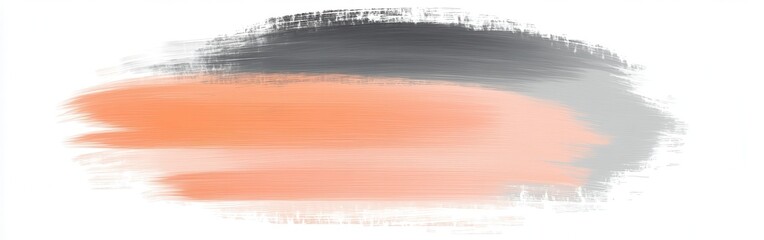 Poster - Abstract pencil strokes create a gradient circle with soft hues blending seamlessly into one another