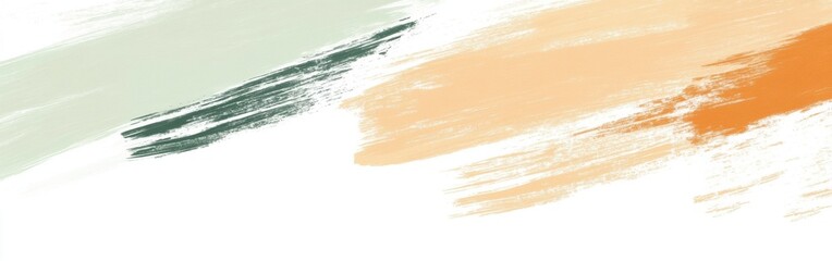 Poster - Bold pencil placed against a soft white background with light brush strokes creating a tranquil artistic tone