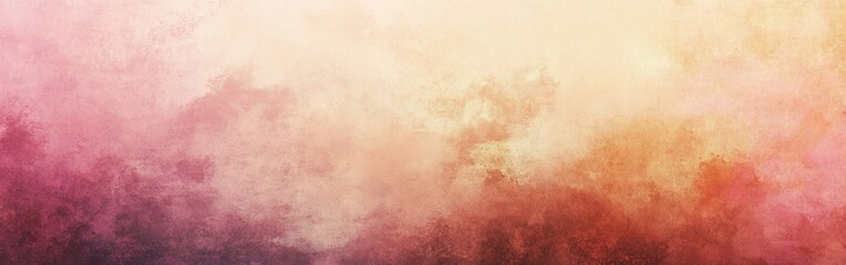 Aufkleber - Soft gradient background showcasing warm pink and orange hues blending seamlessly for a calm and tranquil atmosphere