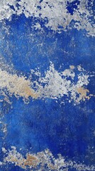 Aufkleber - Luxurious grunge-inspired background featuring rich blue tones with silver and gold accents