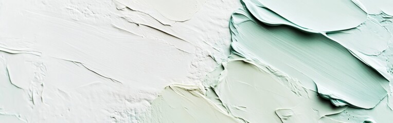 Poster - faint pencil strokes on a white background showcasing abstract textures and subtle color variations