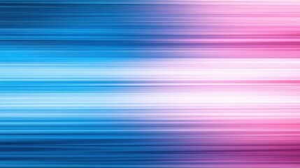 Aufkleber - Soft pencil strokes create a serene background of blue and pink horizontal lines across the canvas