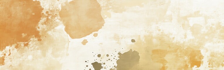 Poster - Abstract composition featuring pencil strokes and colorful splashes on a textured background