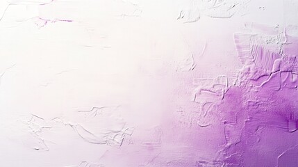 Poster - Delicate pencil strokes enhance the beauty of an abstract white canvas with subtle purple hues and textured details