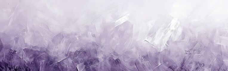Poster - Abstract pencil strokes create a dynamic composition with soft purple hues blending seamlessly