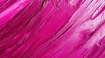 Poster - vibrant magenta paint strokes create a dynamic textured background for artistic inspiration