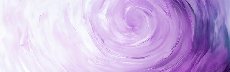 Aufkleber - Pastel lavender and pink circular strokes create a soothing visual experience in a contemporary art piece
