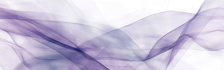 Poster - Elegant minimalist backdrop created with delicate purple pencil strokes on a light background
