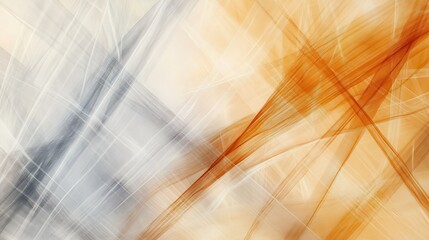 Aufkleber - Abstract pencil strokes create a dynamic backdrop with gray and orange hues, perfect for artistic projects or presentations