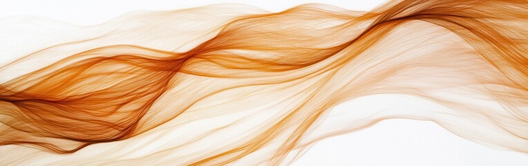 Poster - Abstract flowing lines created with pencil strokes showcase dynamic movement and rhythm in a minimalist design, emphasizing fluidity and texture