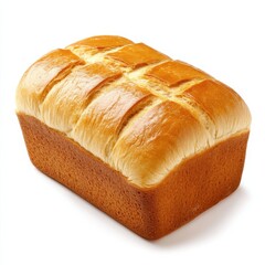 Aufkleber - Freshly baked loaf of bread with a crispy crust resting on a clean surface