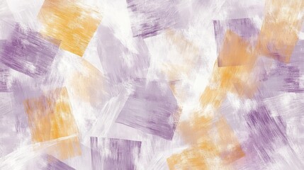 Poster - Soft pencil strokes create a gentle and artistic background in shades of lavender and amber for various creative purposes