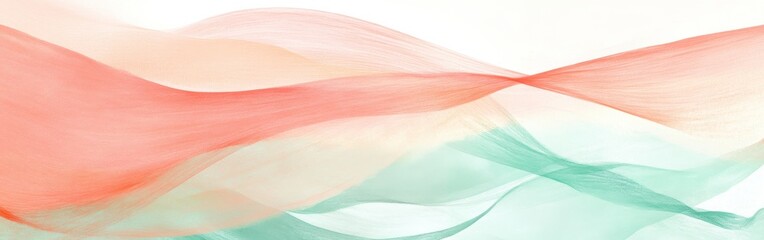 Poster - Abstract pencil strokes create a flowing gradient of soft colors in a harmonious composition of light and shadow across the canvas