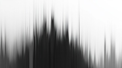 Poster - gradient pencil strokes creating a striking monochrome effect transitioning from dark to light