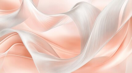 Aufkleber - Elegant pastel backdrop with graceful pencil strokes creating a serene atmosphere for creative projects