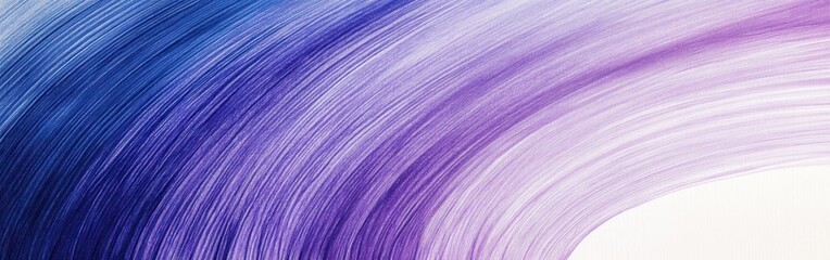 Poster - Elegant arcs of gradient pencil strokes create a serene atmosphere in a modern art setting