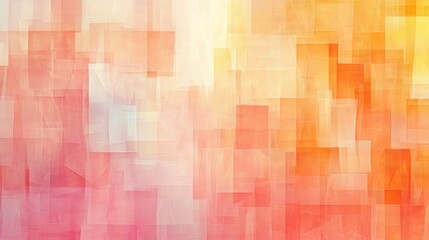 Leinwandbilder - Soft gradient of pencil strokes blending warm colors for a serene background