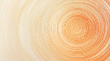 Aufkleber - Soft circular gradient blending amber to peach creates a warm, soothing visual experience