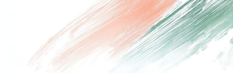Poster - Soft pencil strokes create a blend of colors on a minimalist white background for artistic expression