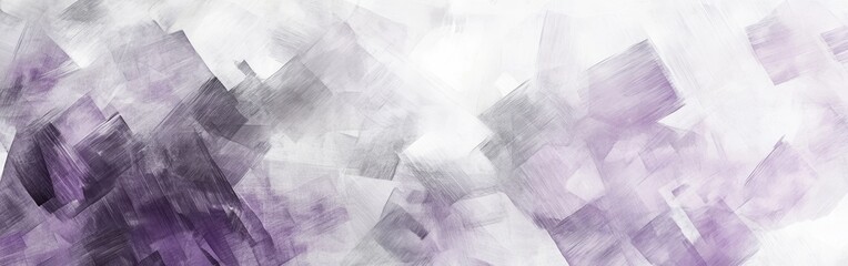 Fototapete - Abstract pencil strokes design showcasing gray and purple hues with textured patterns and soft transitions