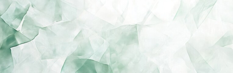 Fototapete - Unique abstract monochromatic pattern featuring muted mint tones with dynamic texture and gentle gradients