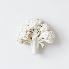 Poster - Fresh head of cauliflower showcasing creamy white florets perfect for healthy meals and creative dishes