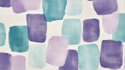 Aufkleber - Soft pencil strokes create a textured canvas of muted colors in varying shapes and sizes, evoking a sense of calmness and creativity