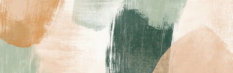 Poster - Abstract pencil strokes form a harmonious background blending soft colors for creative inspiration