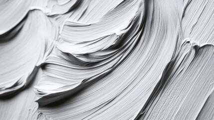 Poster - Textured light gray background with swirls and lines creates a soothing monochromatic effect for creative projects